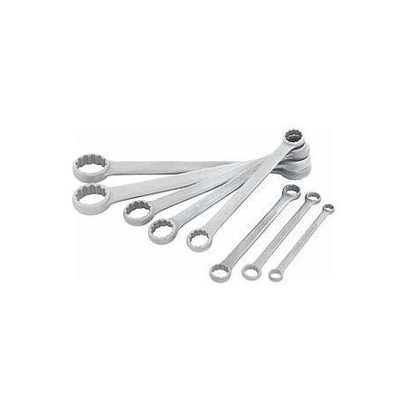 Holex Double Box Wrench Set, 11 Pc, 6X7 mm to 30X34 mm 617960 11